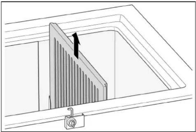 SIEMENS GC23ZAW20N - Çıkartılabilir ayırma duvarı - 1