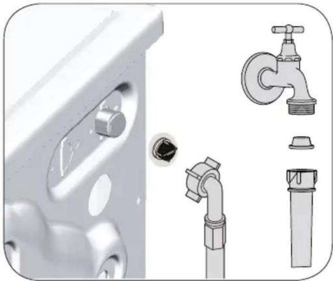 ALTUS AL 5800 ML - Su giriş filtrelerinin temizlenmesi - 1