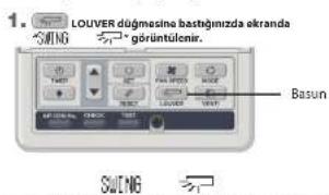 MITSUBISHI FDF71VNPVD1/M - PANCURUN AYARLANMASI - 2