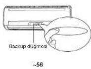 MITSUBISHI FDF71VNPVD1/M - BACKUP DÜĞMESİ - 4