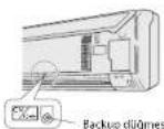 MITSUBISHI FDF71VNPVD1/M - BACKUP DÜĞMESİ - 5