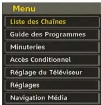 CONTINENTAL EDISON CETVLCD19SD3 - Système de menu IDTV - 1