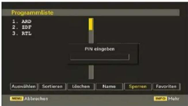 CONTINENTAL EDISON CETVLCD19SD3 - Kanäle sperren - 1