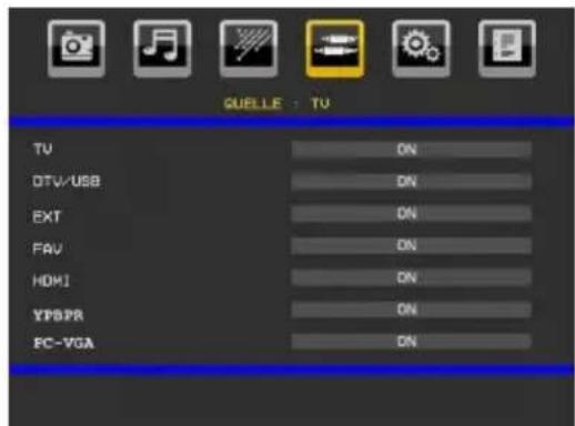 CONTINENTAL EDISON CETVLCD19SD3 - Eingangsauswahl - 1