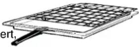 CANDY FSTY100/1X - Gitter mit Aufnahme - 1