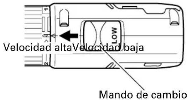 HITACHI DS 9DVF - Cambio de velocidad de rotación - 2