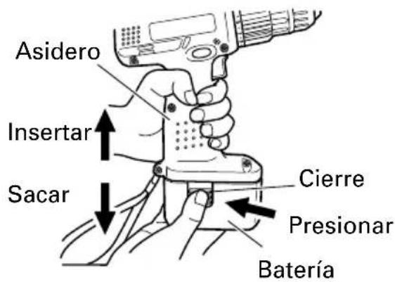 HITACHI DS 9DVF - MÉTODO DE EXTRACCIÓN E INSTALACIÓN DE LA BATERÍA - 2