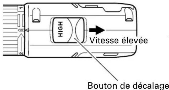HITACHI DS 9DVF - Changement de vitesse de rotation - 1