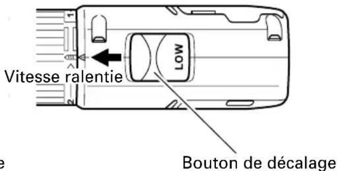 HITACHI DS 9DVF - Changement de vitesse de rotation - 2