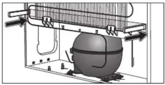 GORENJE ORB153AP - تثنيت الجهاز - 2