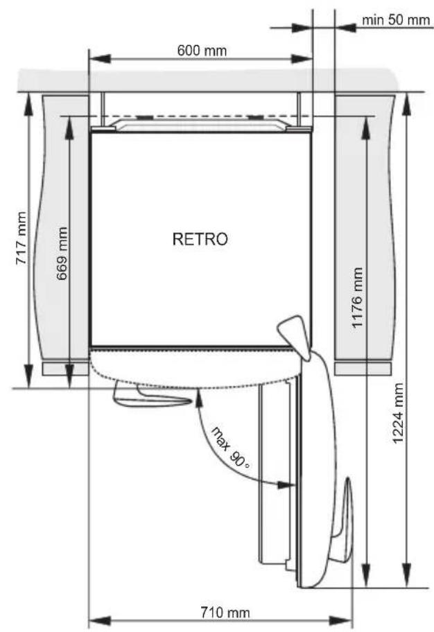 GORENJE ORB153AP - الإصدار الأول – لوحة التحكم داخل الجهاز - 3