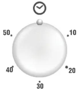 HOOVER HCG6301PW - USING THE MINUTE TIMER - 1