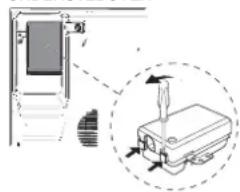 Hotpoint Ariston KRB 640 X - Klemmenstrook - 1