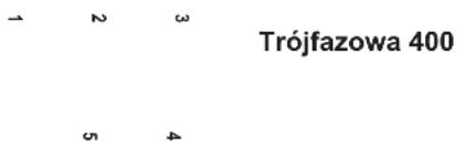 1 2 3 Trójfazowa 400 5 4