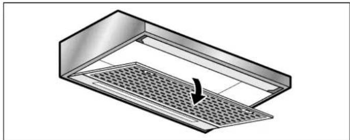 BOSCH DUL62MA20T - Clean the grease filter at least every 2 months. - 2