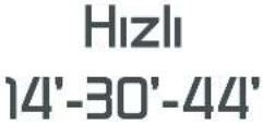 HOOVER DYN 8124D/1-17 - PROGRAMLAR TABLOSU - 7
