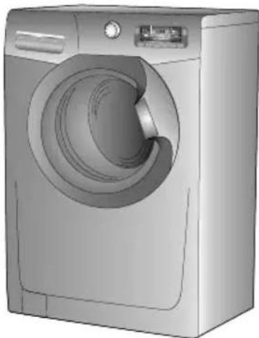 HOOVER DYN 8124D/1-17 - DETERJAN ÇEKMECESİ BÖLMELERİNİN TEMİZLENMESİ. - 1
