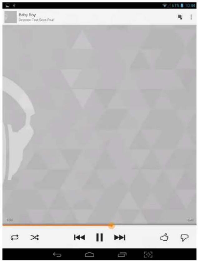 General Mobile Discovery Tab 8 3G - Müzik - 3