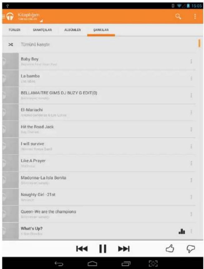 General Mobile Discovery Tab 8 3G - Müzik - 2