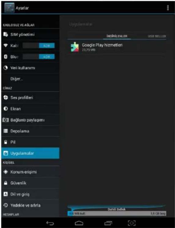 General Mobile Discovery Tab 8 3G - Uygulamalar - 2
