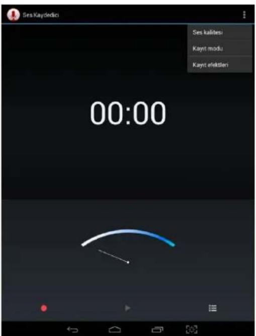 General Mobile Discovery Tab 8 3G - Ses Kaydı - 3