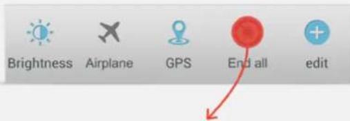 Brightness Airplane GPS End all edit