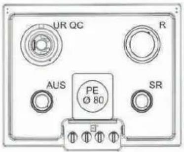 UR QC R AUS PE Ø 80 SR