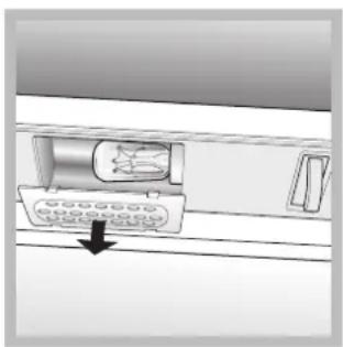 HOTPOINT MFAA 1 (TK) - Ampulün değiştirilmesi - 1