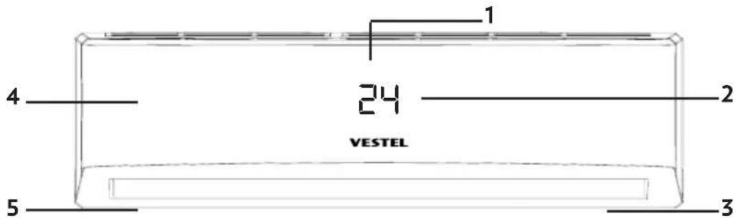 VESTEL Flora İnverter 18 - İç Ünite - 1