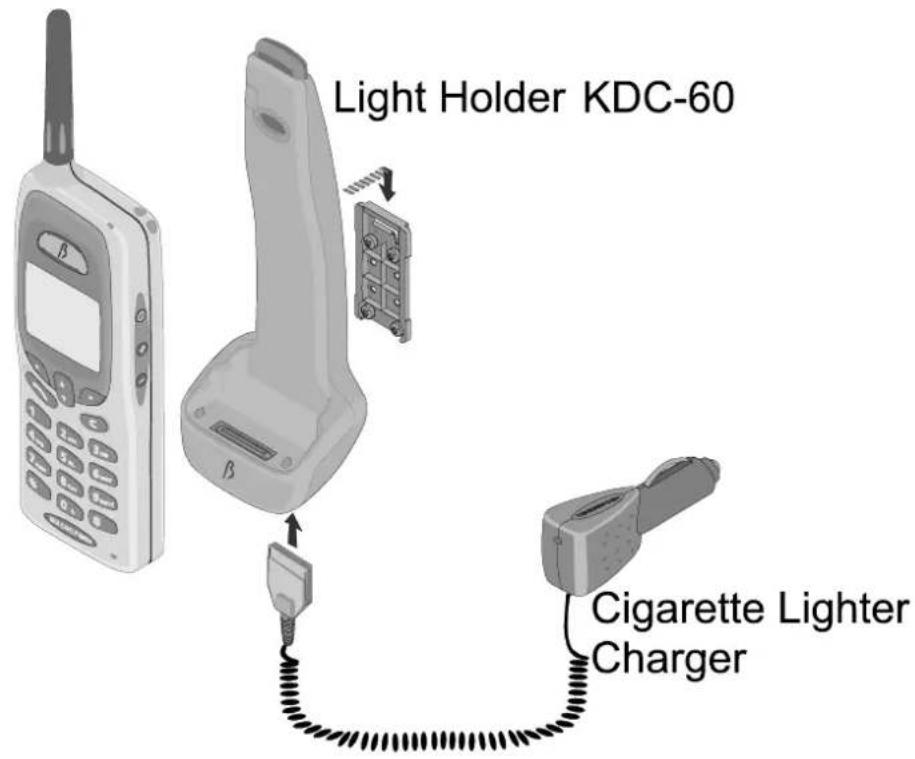 Light Holder KDC-60 Cigarette Lighter Charger