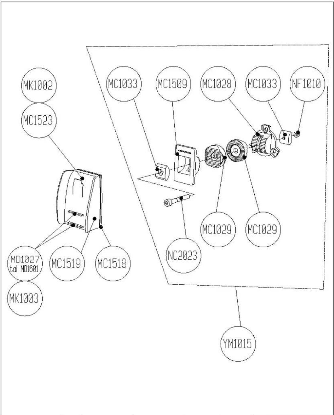 MK1002 MC1523 MD1027 tai MD1601 MC1519 MC1518 MK1003 MC1033 MC1509 MC1028 MC1033 NF1010 NC2023 MC1029 MC1029 YM1015