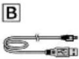 SONY DCR-SX20EK - Ürünle verilen parçalar - 2