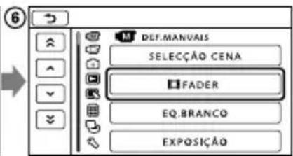 DEF.MANUAIS SELECÇÃO CENA FADER EQ.BRANCO EXPOSIÇÃO