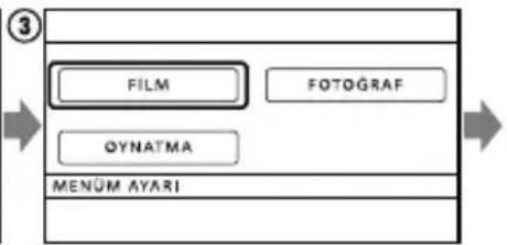 SONY DCR-SX20EK - MENÜM öğesinin kullanımı - 3
