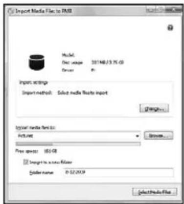 SONY DCR-SX20EK - Haga clic en [Importar]. - 1