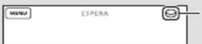 SONY DCR-SX20EK - Para verificar as definições do suporte de gravação - 1