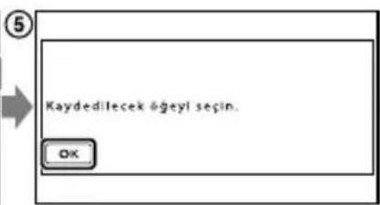 Kaydedilecek âğeyl seçin. OK