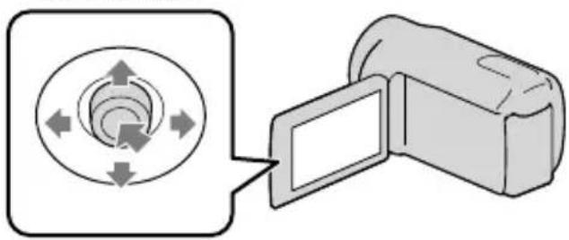 SONY DCR-SX20EK - Menus de operação - 1