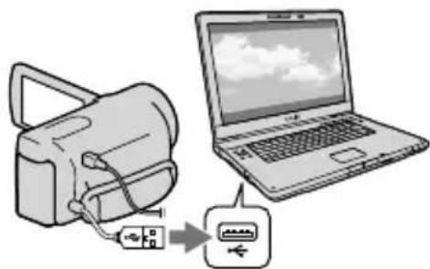 SONY HDR-CX180E - Iniciar o "PMB Portable" (Windows) - 1