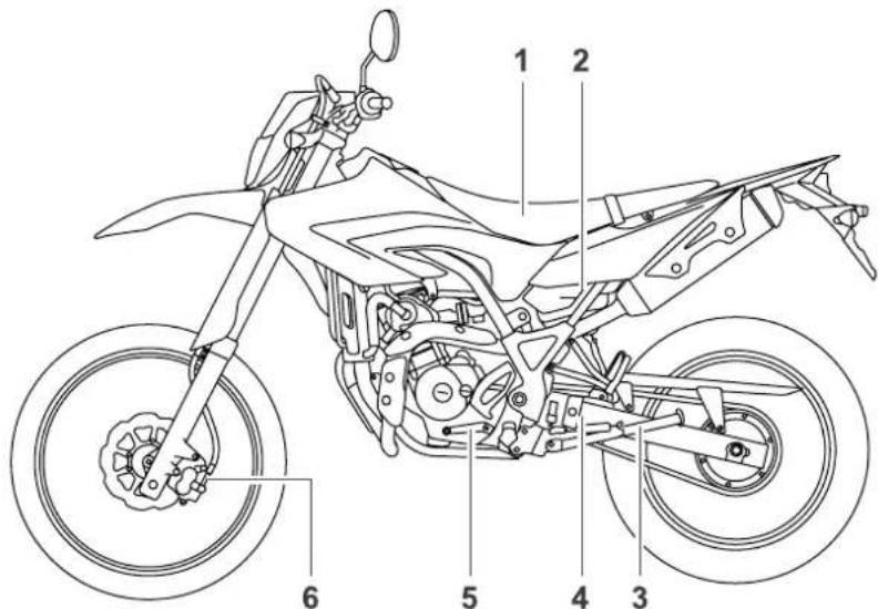 YAMAHA WR125R (2012) - WR125R - 1