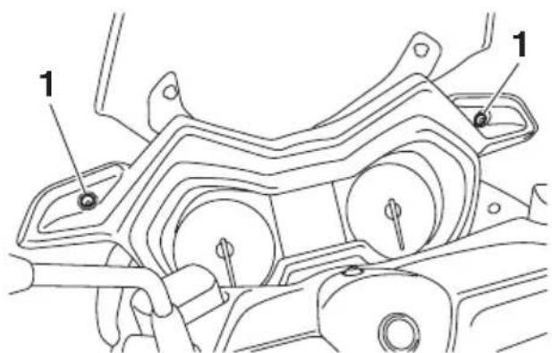 YAMAHA XMAX 250 (2018) - Panelin sökülmesi ve takılması - 2