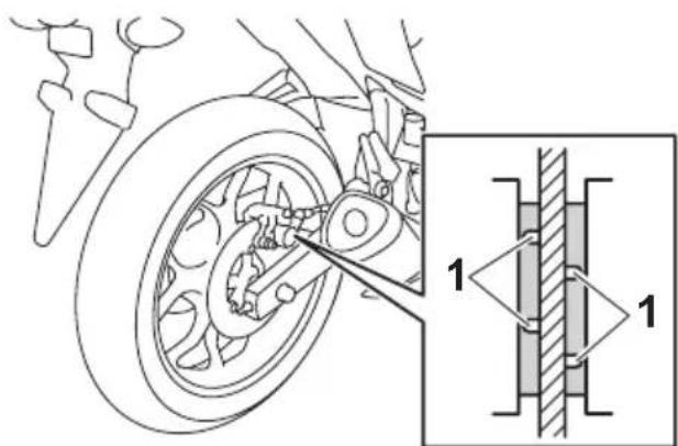 YAMAHA MT25 (2020) - Arka fren balataları - 1