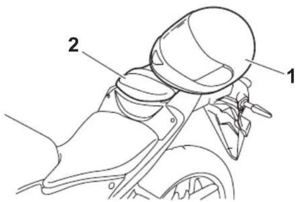 YAMAHA MT25 (2020) - Kaskı tutucuya sabitlemek için - 1