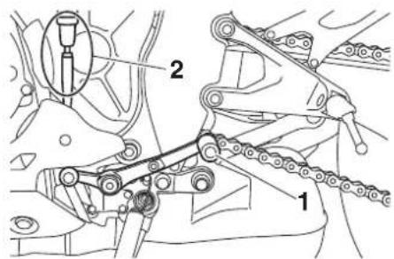 YAMAHA YZF-R1 (2014) - Vites pedali - 1