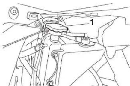 YAMAHA YZF-R1 (2014) - Soğutma suyunun değiştirilmesi - 1
