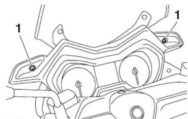 YAMAHA XMAX 400 (2019) - Panellerin sökülmesi ve takılması - 4