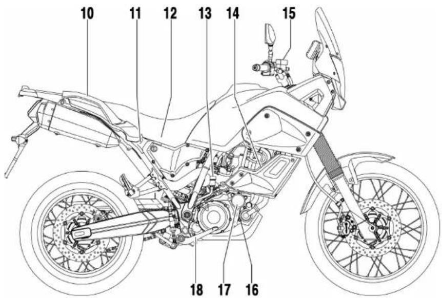 YAMAHA XT660Z (2012) - XT660Z - 1