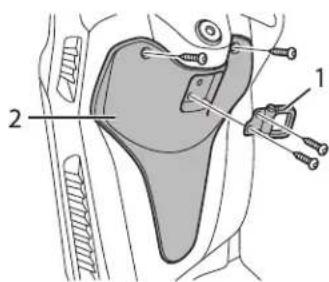 YAMAHA XENTER 150 (2013) - Panelin sökülmesi - 1