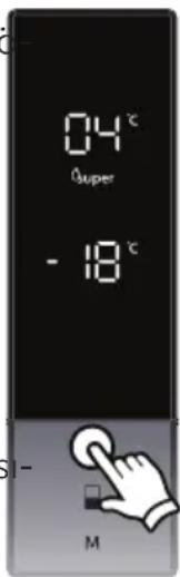 04°C Super -18°C S- M