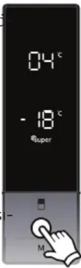 VESTEL NFK640 EX - Hızlı Dondurma Modu Nasıl kullanılır? - 1